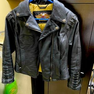 Harley Davidson woman’s leather coat